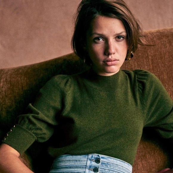 LAST CALL: NWT Sezane Rosie cashmere sweater - Picture 3 of 3